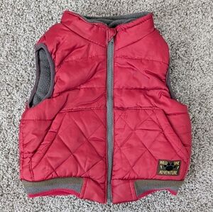 Little Rebels Red Boy's Vest Size 18M